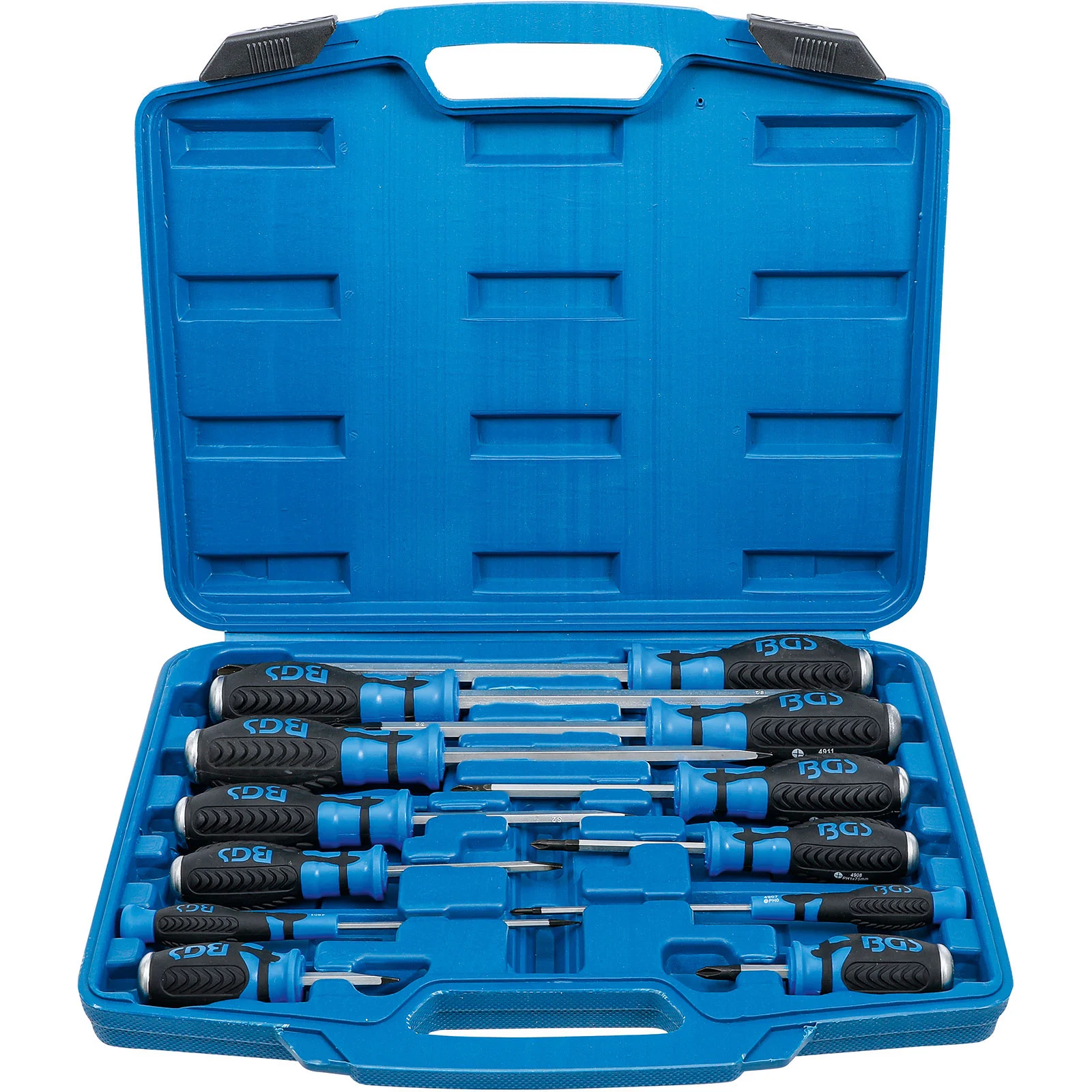 BGS Jeu de tournevis à 6 pans creux de 6,3 mm (1/4") 12 pièces - 7896