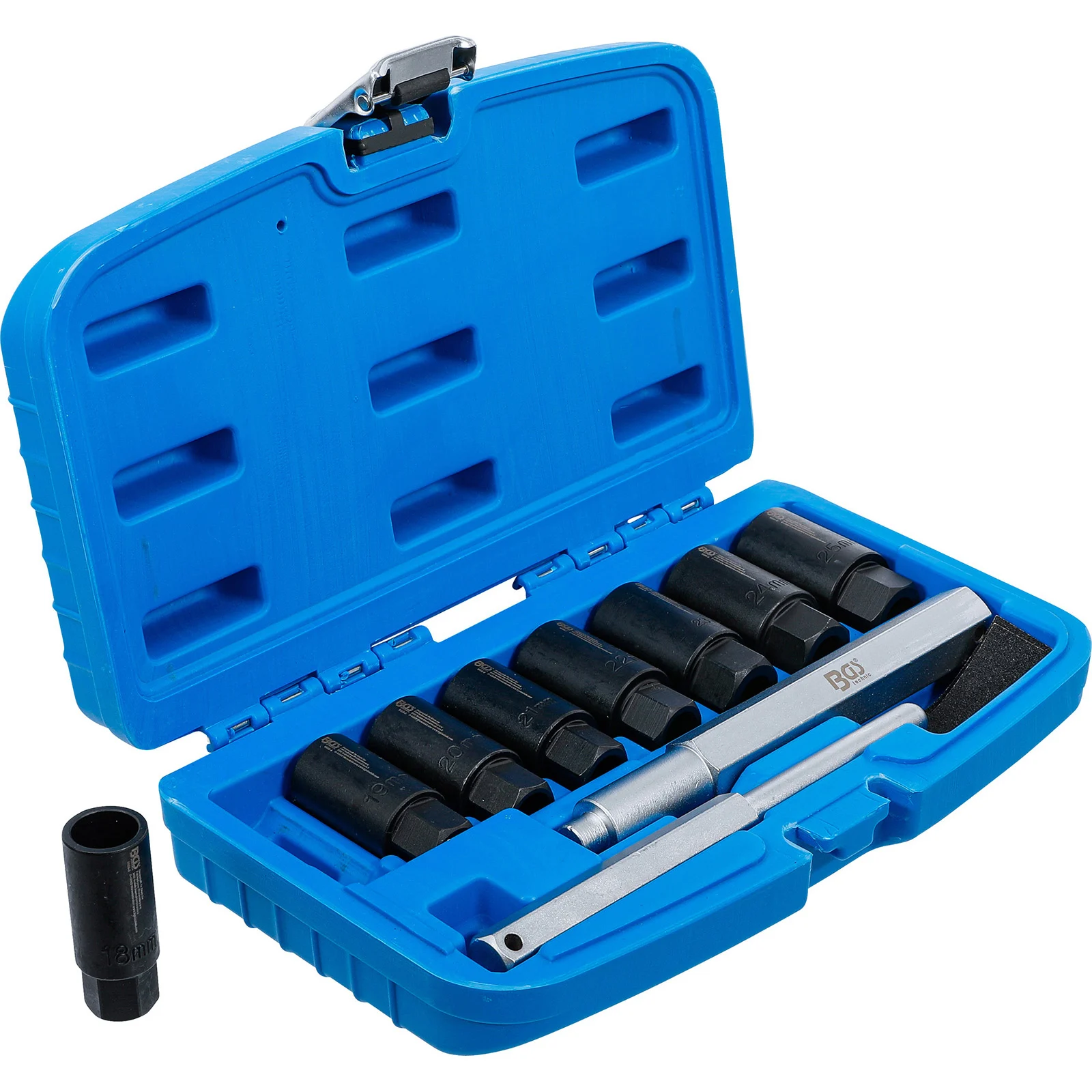BGS Kit de démontage de serrure de jante 10 pièces - 8656