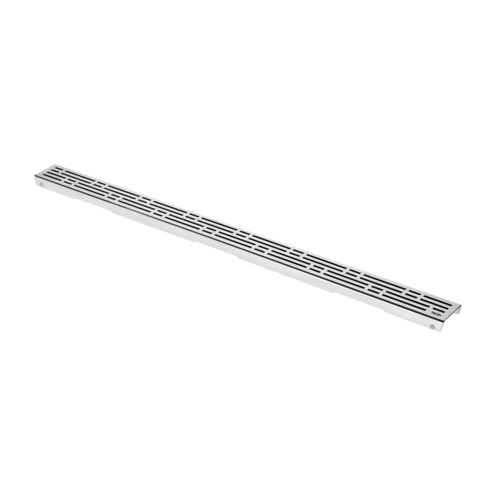 Tece drainline Designrost basic 1000 mm, acier inoxydable poli, 601010