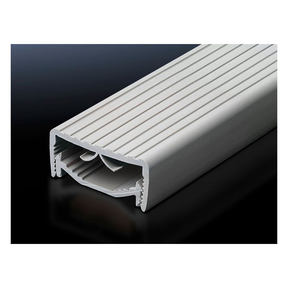 Rittal Profil de protection pour jeu de barres RiLine 3092000, 1 000 mm, plastique, gris