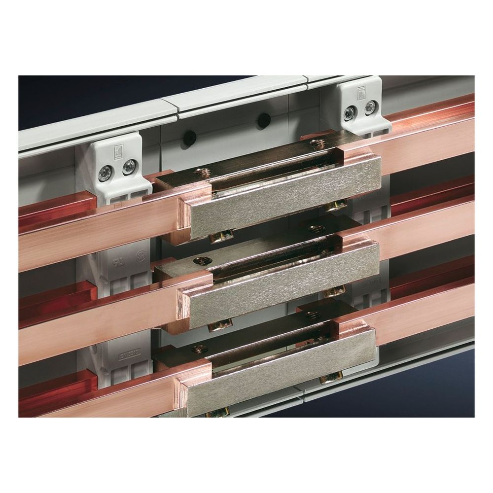 Connecteur de rails RiLine PLS 1600 Rittal, 150 mm, E-Cu, nickelé