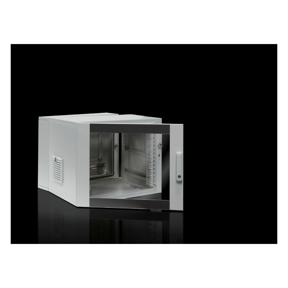 Armoire de distribution murale Rittal DK 7709 735 3 parties, 9 U, 600x478x573 mm, tôle d'acier, RAL 7035/7015