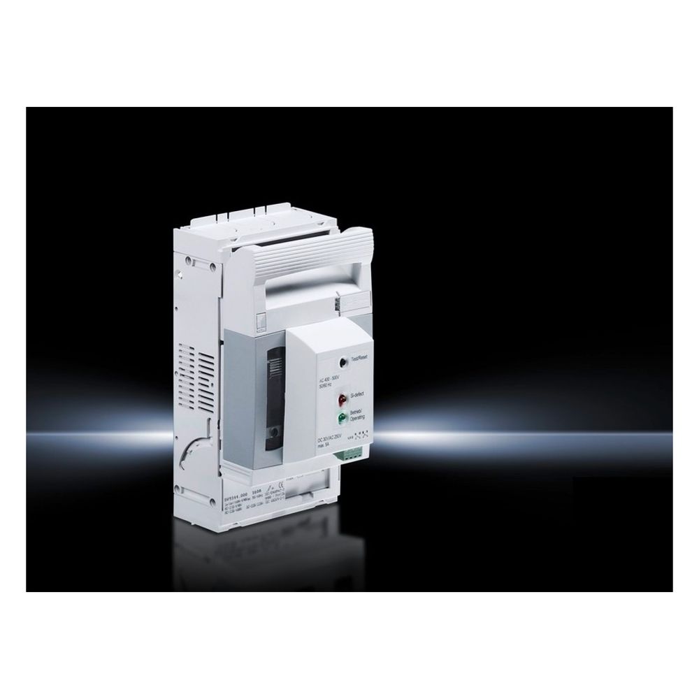 Rittal Sectionneur-fusible NH RiLine Gr.00, 160A, 194x106mm, polyamide, RAL 7035/7001