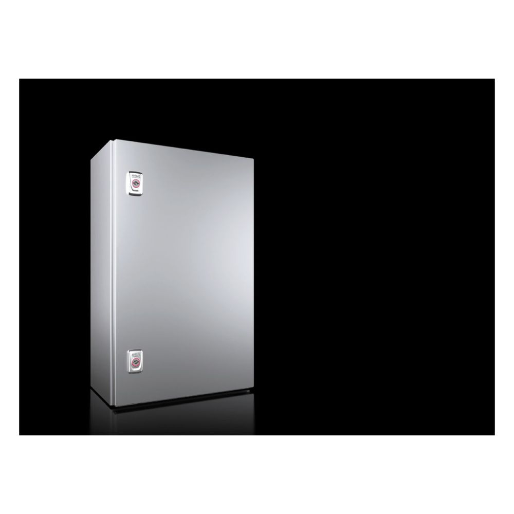 Armoire électrique compacte AX 1008000 de Rittal, 380x600x210 mm, Acier inoxydable 1.4301, Acier inoxydable