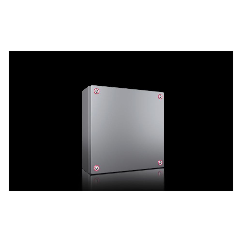 Boîtier de distribution Rittal Klemmenkasten KX 1567000, 300x300x120 mm, Acier inoxydable 1.4301