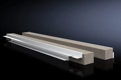 Profilé Rittal VX 8618.810 (VE2) pour passage de câbles