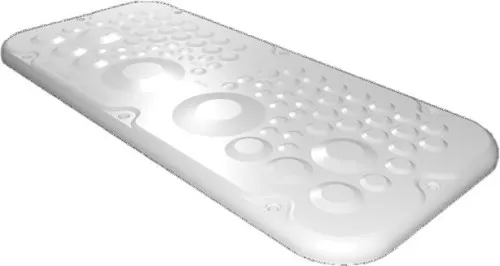 Rittal SZ Plaque à bride en plastique AX 2562.300