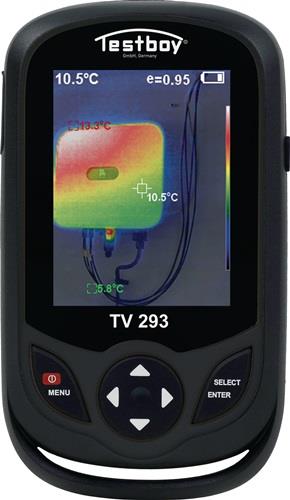 Caméra thermique Testboy TV 293 écran LCD couleur 3,2" 220 x 160 pixels -20 à +300 °C