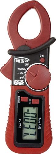 Testboy Ampèremètre à pince TV 218 10 mA-200 A AC/DC CAT III 300 V