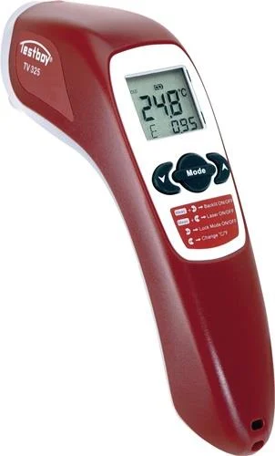 Thermomètre infrarouge TESTBOY TV 325 - plage -60 à 500 °C (2 piles AAA)
