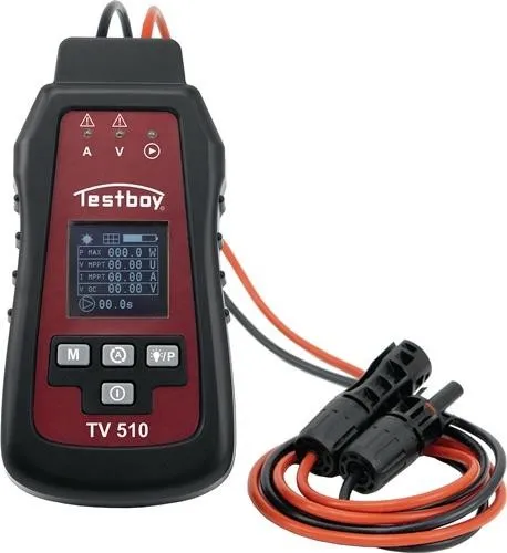 Testboy TV 510 Testeur de panneaux solaires photovoltaïques