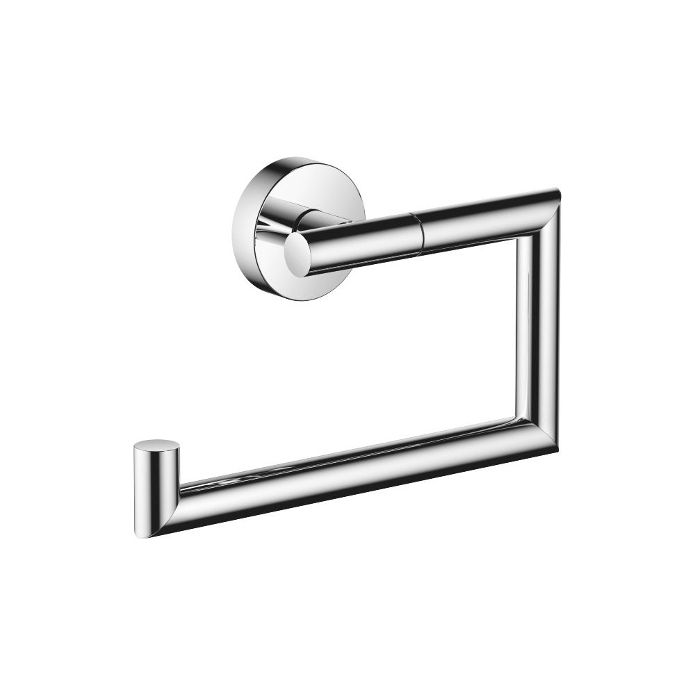 Support de rouleau de papier Dornbracht sans couvercle Meta 150x95x40 mm rosace 40 mm porte-à-faux 40 mm, chromé
