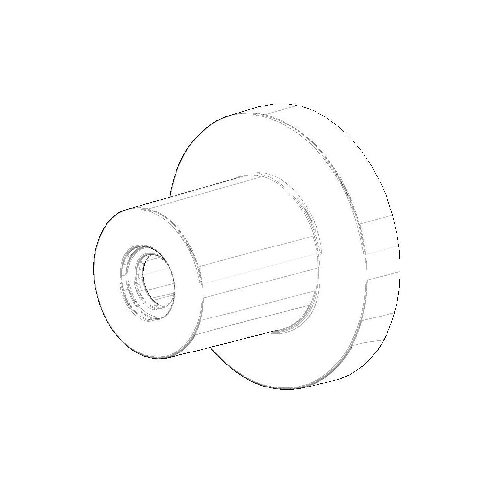 Support universel Dornbracht, 60x100x60 mm, blanc mat, 081789505-10