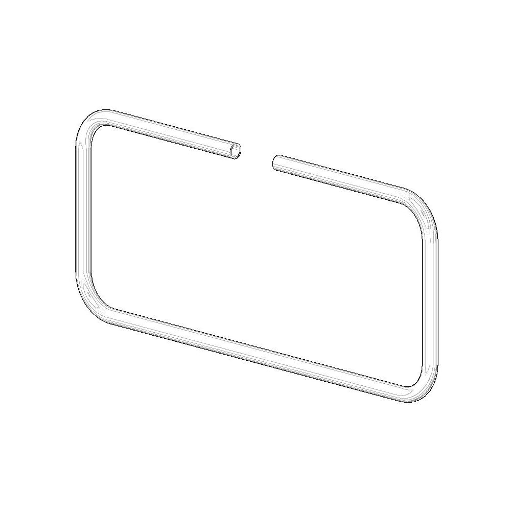 Support Dornbracht, 320x140x10mm, blanc mat, 081880519-10