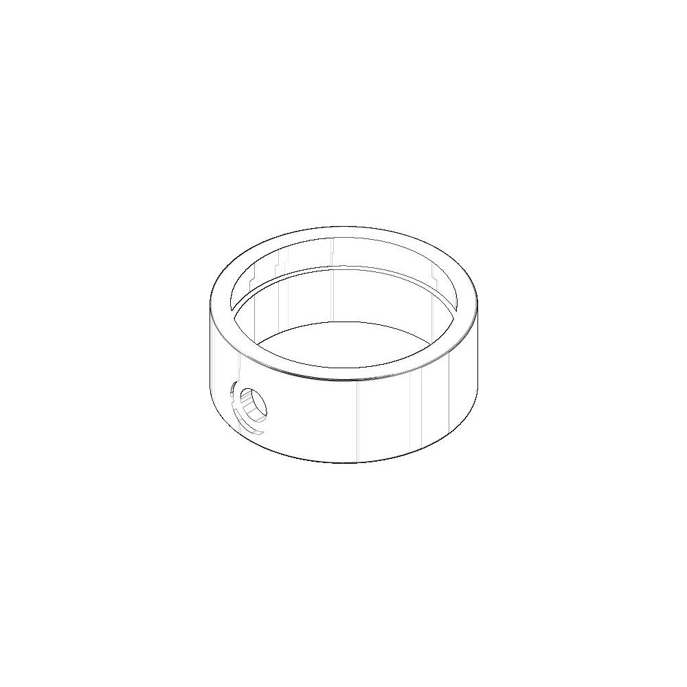 Dornbracht Support, D 65x25 mm, Chrome brossé, Réf. 081720620-93