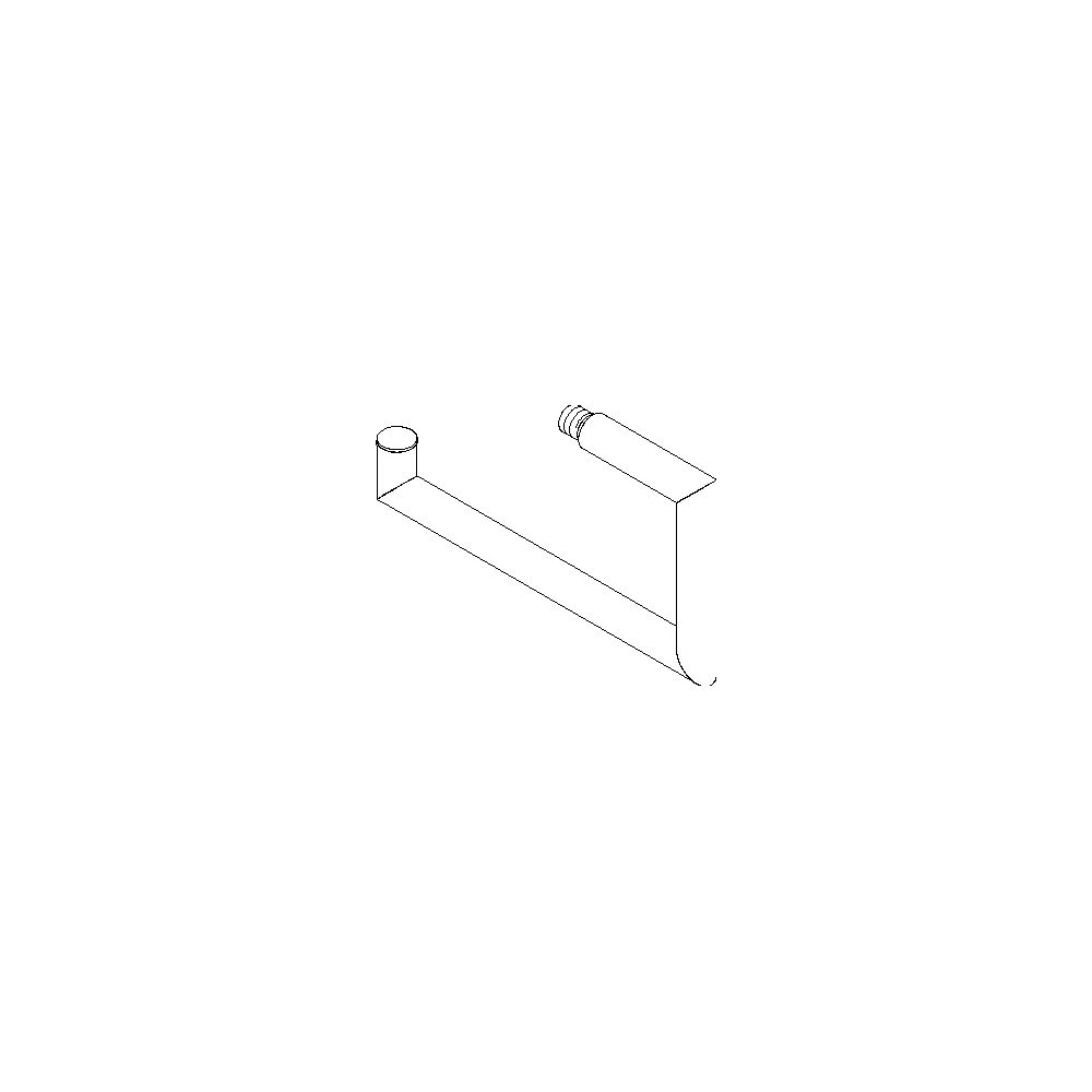 Dornbracht Support, 150x80x13 mm, chromé brossé, 90282262600-93