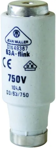 Fusible de protection pour semi-conducteurs Müller D3632600