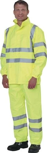 Pantalon de pluie de signalisation PREVENT taille M jaune