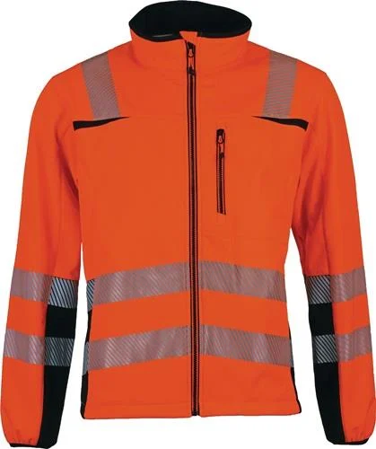 Veste softshell de signalisation Prevent® Trendline orange / noir taille M - PTW-SN/M/68