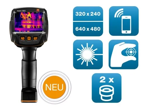 Testo Caméra thermique 0560 8830