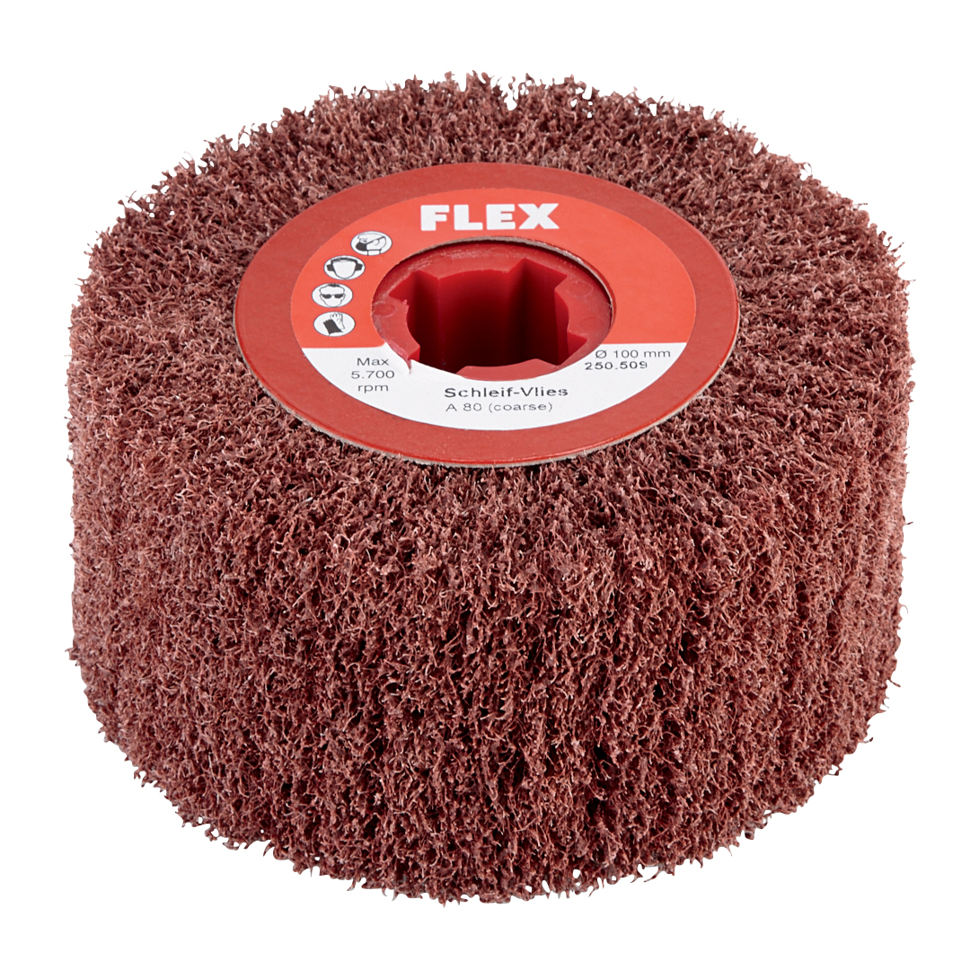 Rouleau de ponçage en non-tissé FLEX SW-V A80 100x100 256973