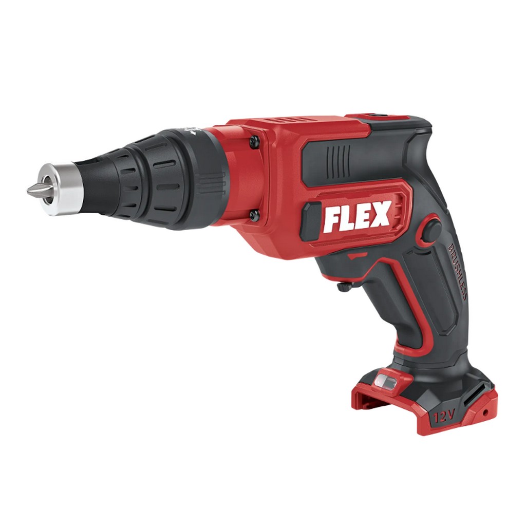 Perceuse à batterie Flex pour plaques de plâtre DW 37 12‑EC C, 12 V sans batterie et chargeur inclus