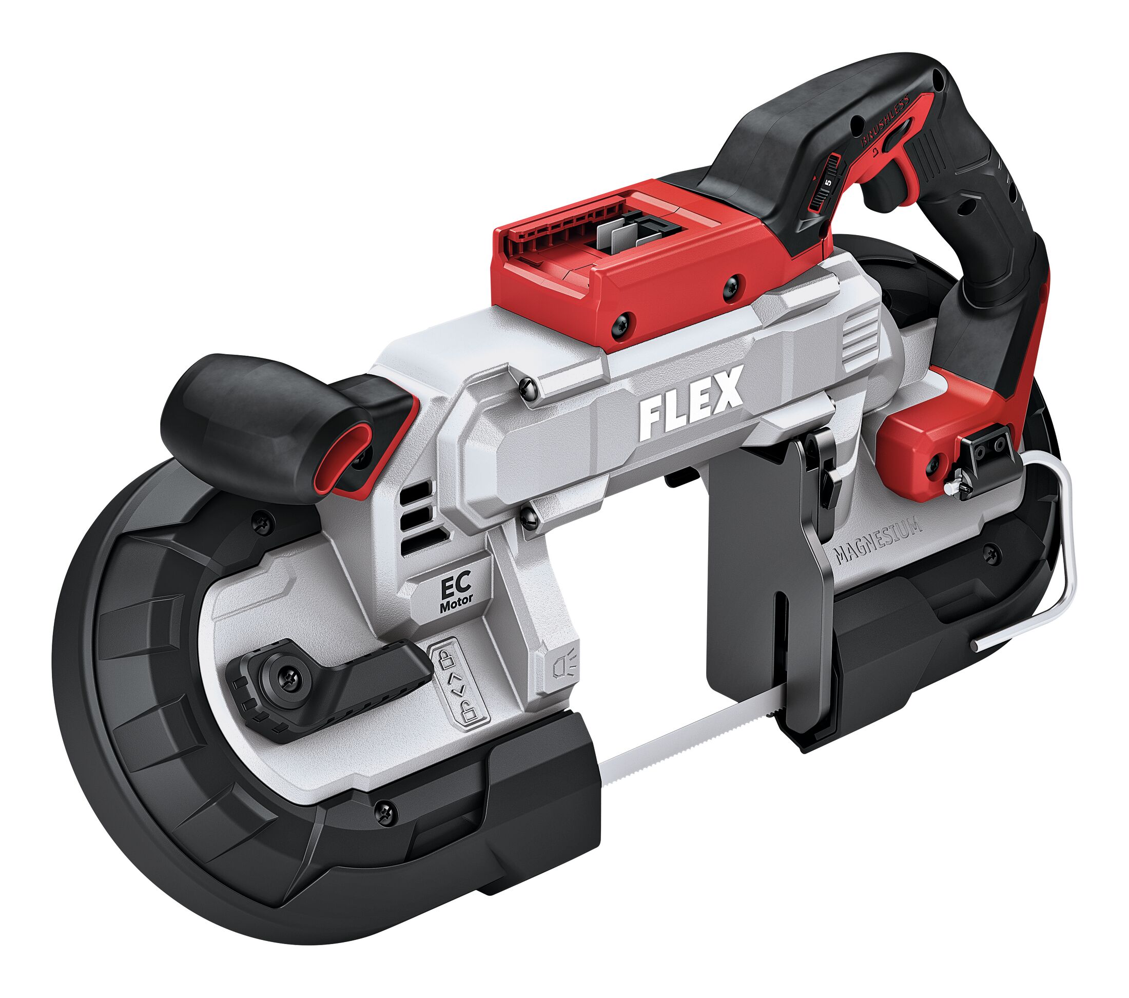 Sega bande à bande à batterie Flex SBE 127 18-EC sans batterie et chargeur dans un étui