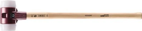 Halder Marteau de charpentier SIMPLEX Diamètre 140 mm Longueur 1045 mm Superplastik blanc Hickory