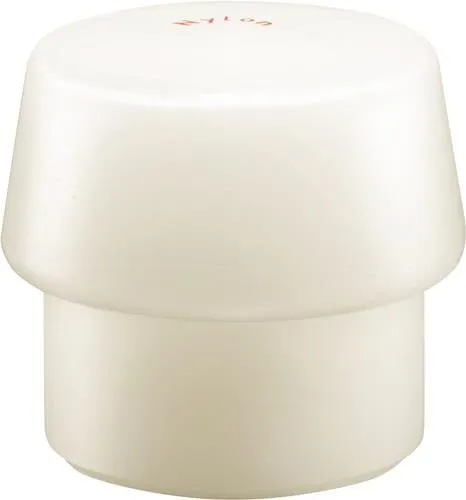 Tête de marteau de protection Halder SIMPLEX tête Ø 50 mm nylon blanc dur