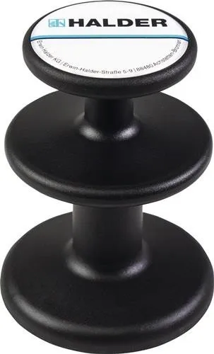Support magnétique Halder D.65mm noir