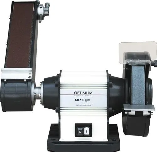 Ponceuse à bande combinée Opti-grind GU 20 S 75x762mm 200x30x32mm 600 W 2850 min⁻¹