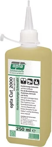 Opta Huile de coupe haute performance Cut 2000 250 ml flacon pulvérisateur