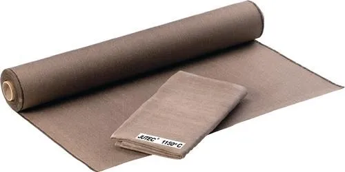 Bâche de protection contre les projections Jutec JT 900 HT en tissu de verre E avec revêtement HT bilatéral L2000xL3000mm
