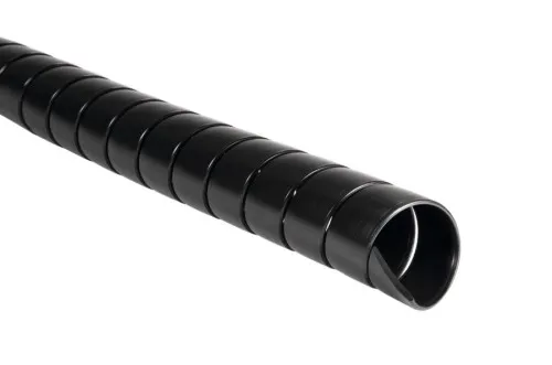 Gaine spiralée HellermannTyton SPF-25-PP-BK