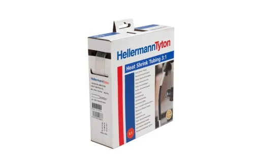 HellermannTyton Manchon thermorétractable HIS-3/1-POX-CL