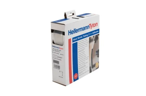 HellermannTyton Manchon thermorétractable HISA-12/4-POX-CL