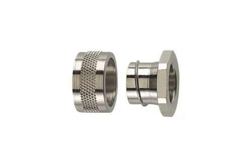 Raccord métallique HellermannTyton SC20-PC-NPB-ML-10ST