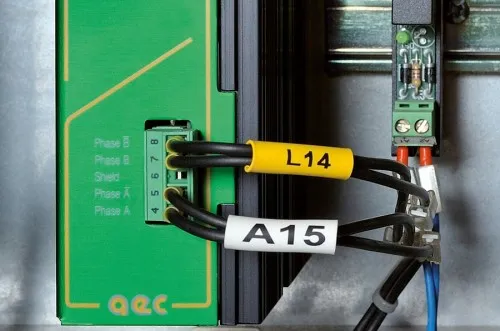 Gaine thermorétractable HellermannTyton TCGT24-8YEPO-X YE26