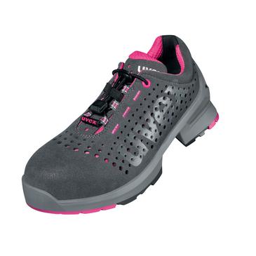 uvex 1 ladies Chaussure de sécurité S1 pour femmes, modèle demi-haut, perforé