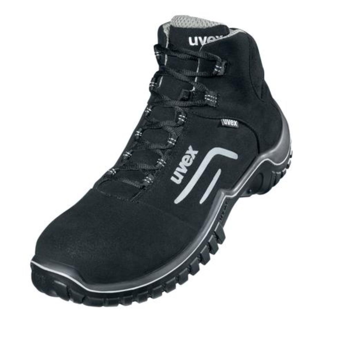 Chaussure de sécurité uvex motion style S2, noir/argent