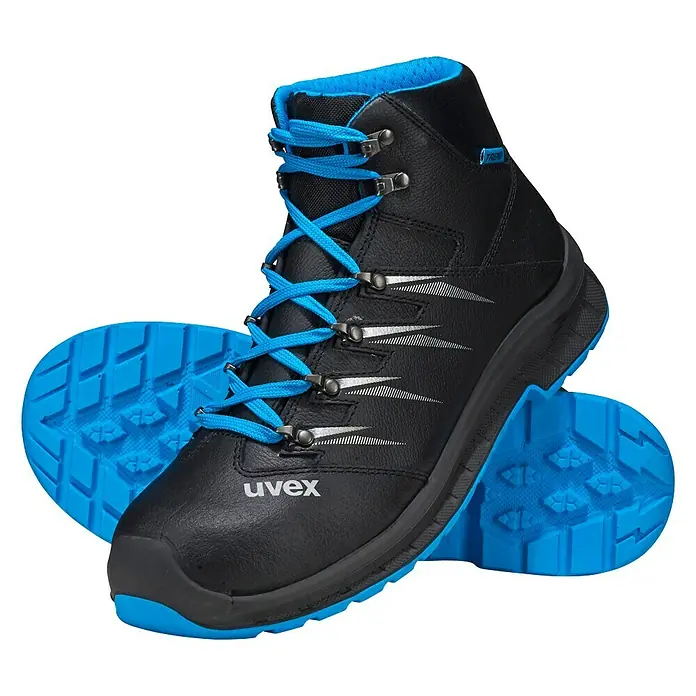 Chaussure de sécurité uvex 2 trend S3, bleu/noir
