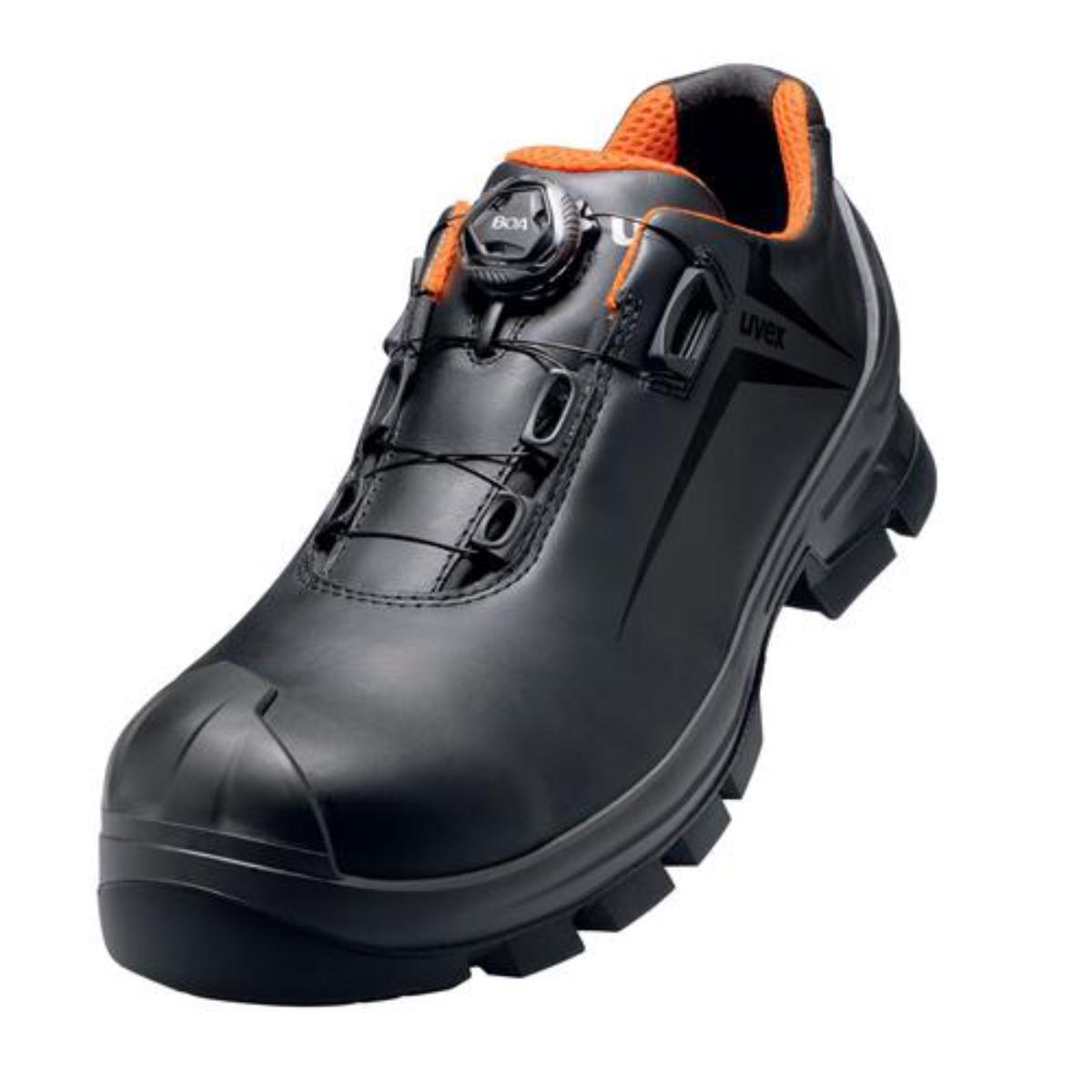 Chaussure de sécurité uvex 2 MACSOLE® BOA® S3L, demi-chaussure en cuir, pointure 50, largeur 10