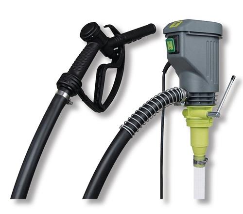 Pompe électrique Tecalemit Hornet W 40 pour diesel/mazout 38 l/min 230 V 50 Hz profondeur d'immersion 1600 mm vanne de distribution standard