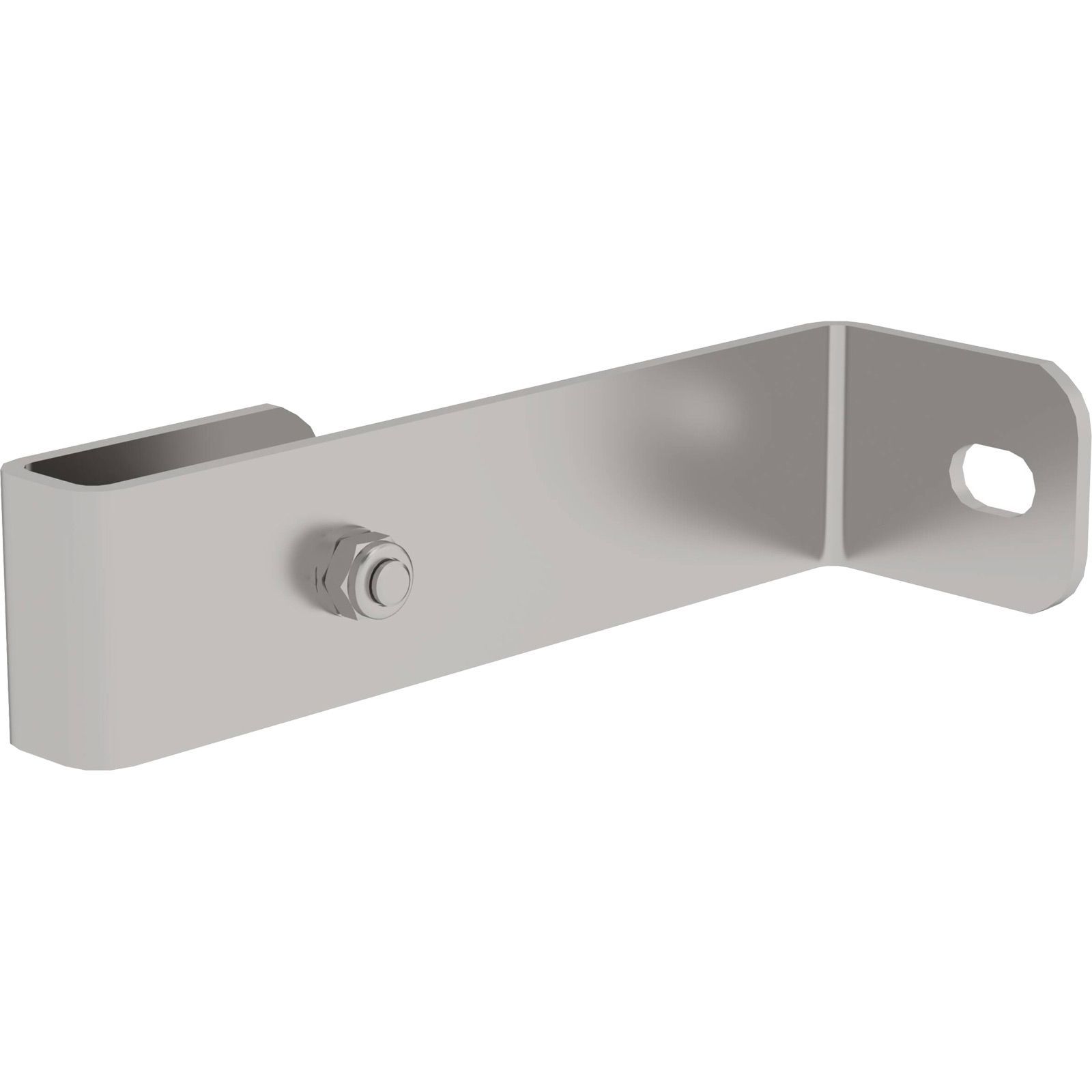Support mural fixe Munk, 200 mm, acier inoxydable