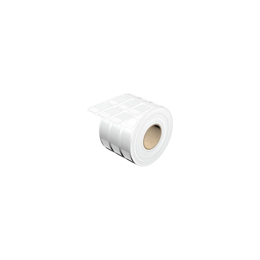 Marqueurs de conducteurs Weidmüller THM WriteOn 33,9/17,8WS, diamètre de câble 4,4 mm, plastique, blanc