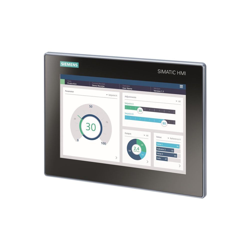 Panneau tactile Siemens MTP1000 Unified Basic 10,1" TFT 16M couleurs IP65 280x205x55mm 6AV2123-3KB32-0AW0