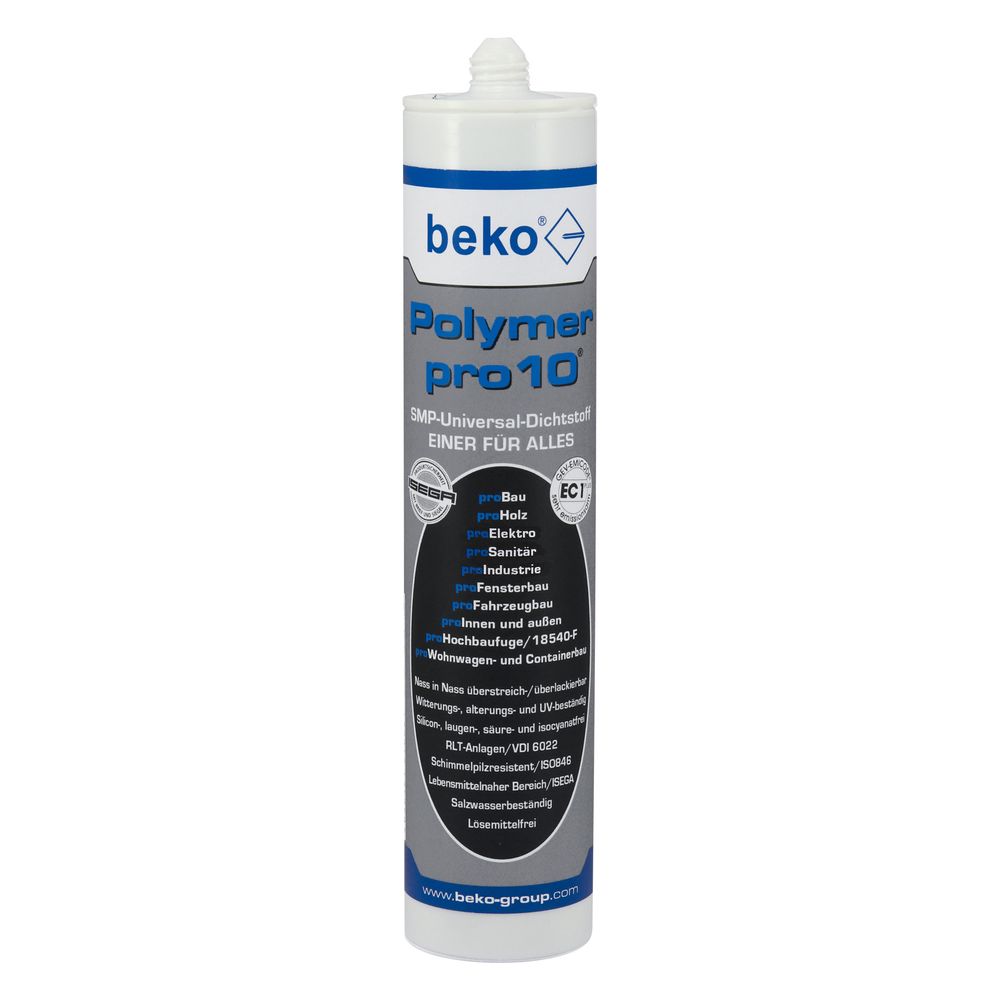 beko SMP-Universal-Dichtstoff Polymer pro10o, 310 ml, Gris ciment