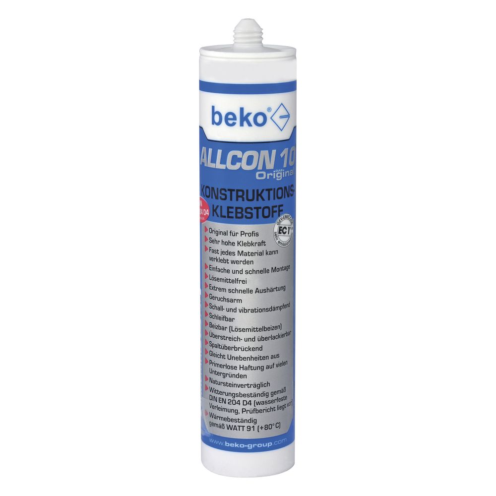Beko colle de construction Allcon 10o, 310 ml