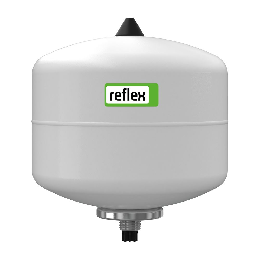Reflex Refix DD Vase d'expansion MAG 12, Volume nominal 12 l, 10 bar, à passage, incluant Té 3/4", blanc