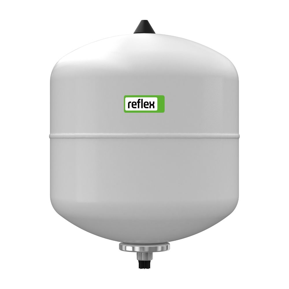 Reflex Refix DD Vase d'expansion MAG 33, Volume nominal 33 l, 10 bar, à passage, avec Té 3/4", blanc